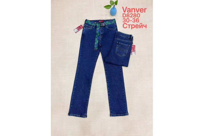 Джинсы женские VANVER JEANS 8280 CLASSIC