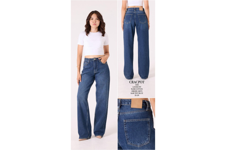 Джинси жіночі CRACPOT JEANS 1485 LOOSE FIT TINT