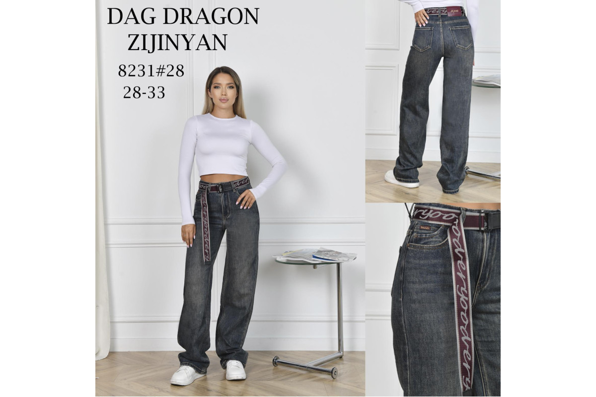 Фото Джинси жіночі DRAGON JEANS 8231 BAGGY from official site OSKAR™