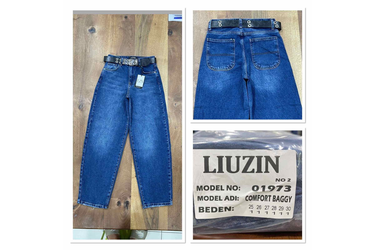 Фото Джинси жіночі LIUZIN JEANS 01943-2 BAGGY from official site OSKAR™