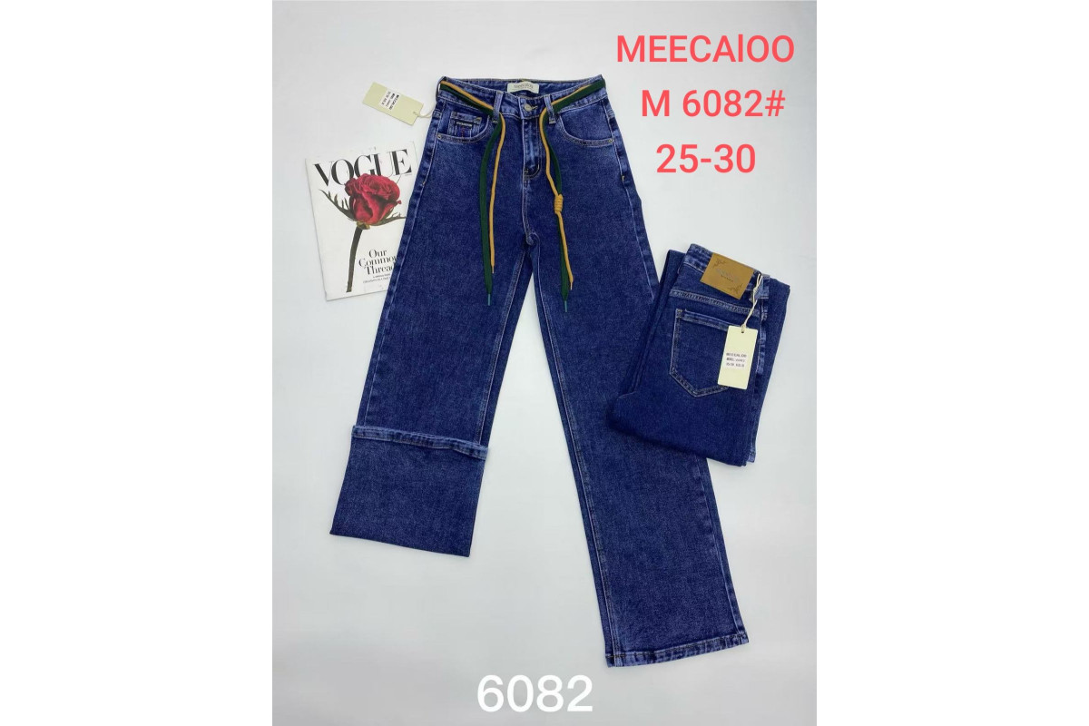 Фото Джинсы женские MEECALOO JEANS 6082 WIDE LEG from official site OSKAR™
