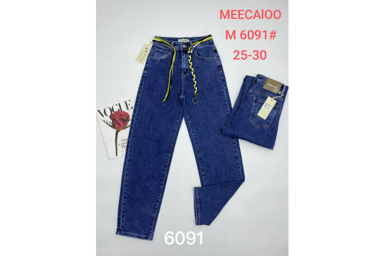 Джинсы женские MEECALOO JEANS 6091 SKATER