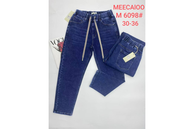Джинси жіночі MEECALOO JEANS 6098 МОМ