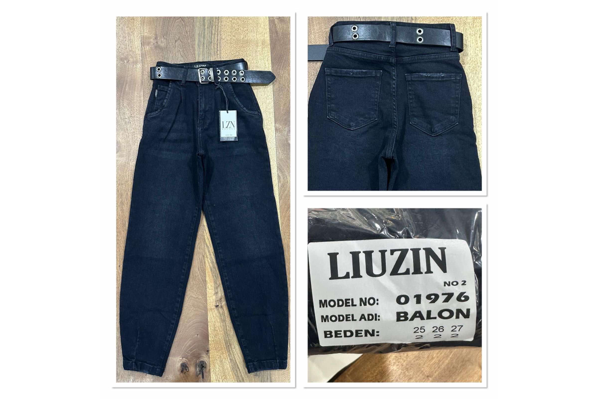 Фото Джинсы женские LIUZIN JEANS 01975-2 BALON from official site OSKAR™
