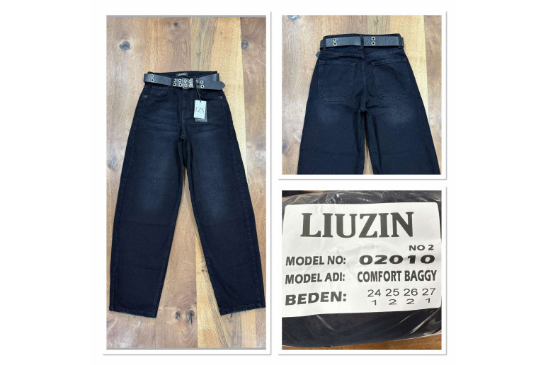 Джинси жіночі LIUZIN JEANS 02010-2 BAGGY