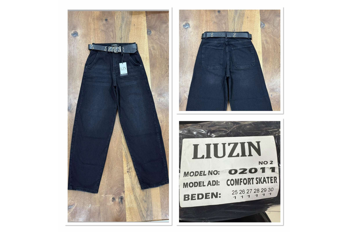 Фото Джинси жіночі LIUZIN JEANS 02011-2 SKATER from official site OSKAR™