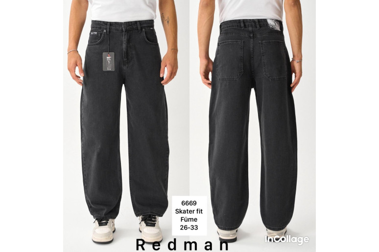 Джинсы мужские REDMAN JEANS 6669S SKATER