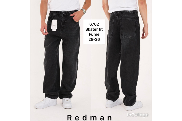 Джинсы мужские REDMAN JEANS 6702S SKATER