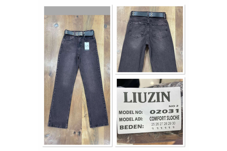 Джинси жіночі LIUZIN JEANS 02031-2 COMFORT SLOCHE
