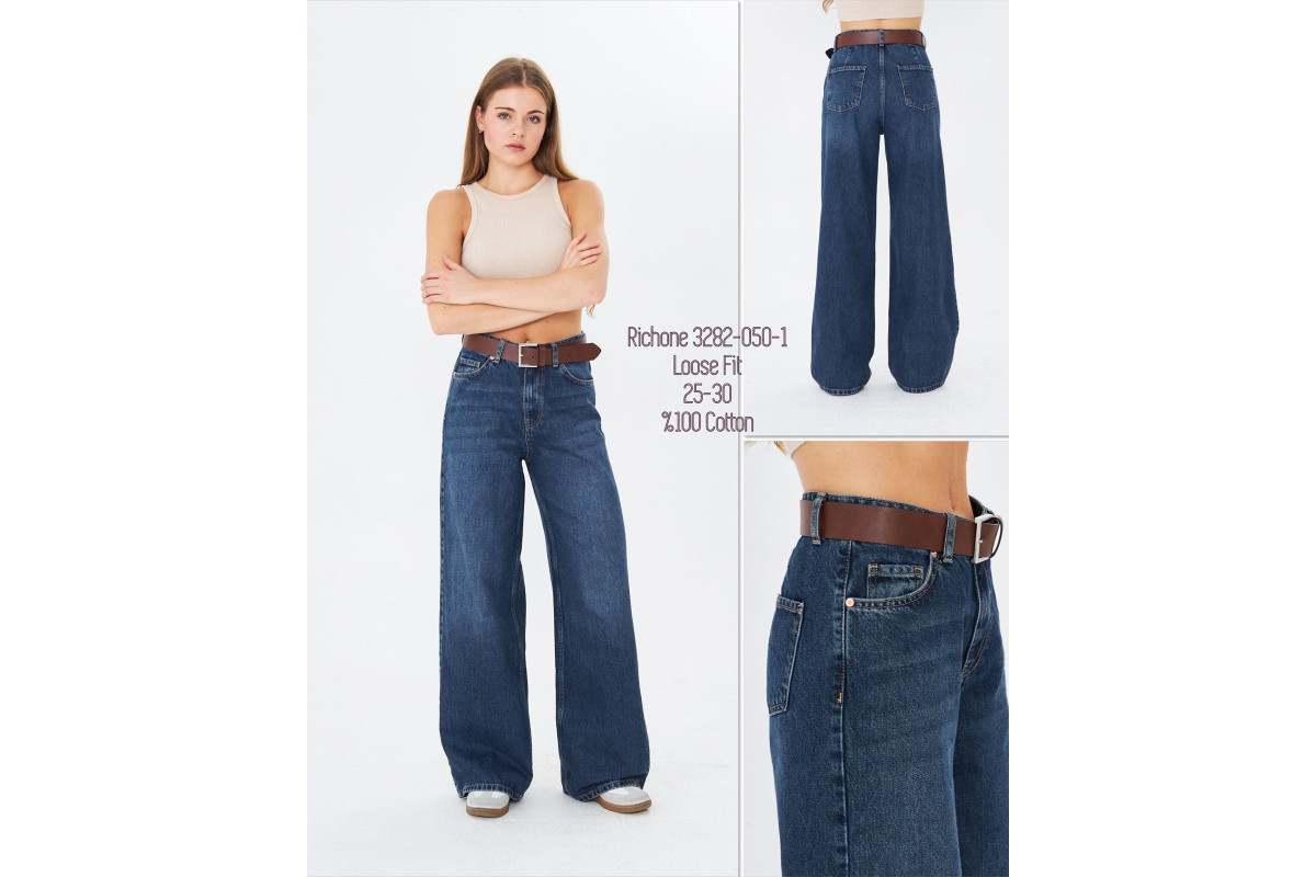 Фото Джинси жіночі JONH RICHONE JEANS 3282-1 LOOSE FIT from official site OSKAR™