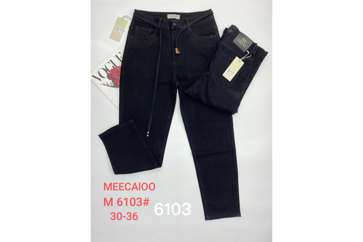 Фото Джинси жіночі MEECALOO JEANS 6103 BAGGY from official site OSKAR™