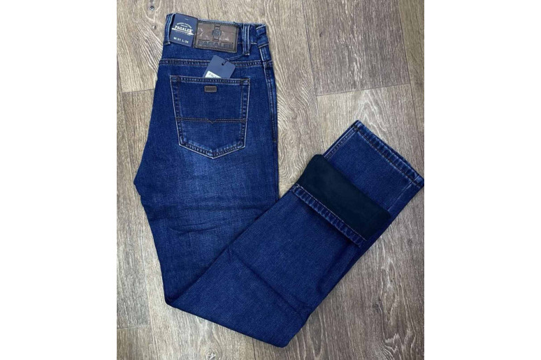 Джинсы мужские PAGALEE JEANS 1441 Classic НА ФЛИСЕ