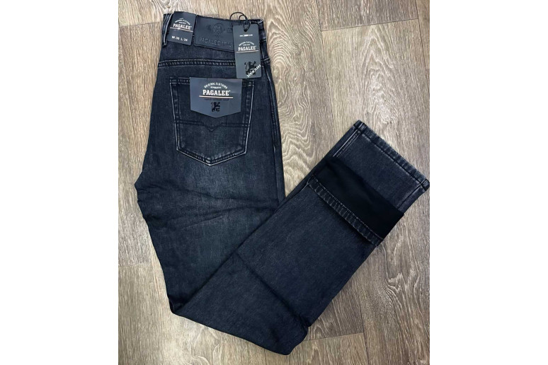 Джинсы мужские PAGALEE JEANS 1443 Classic НА ФЛИСЕ