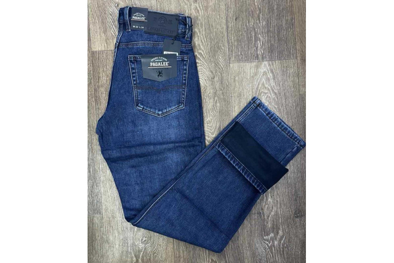Джинси чоловічі PAGALEE JEANS 1445 Classic НА ФЛІСІ