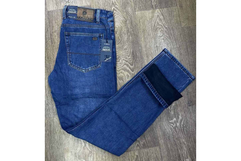 Джинсы мужские PAGALEE JEANS 1458 Classic НА ФЛИСЕ