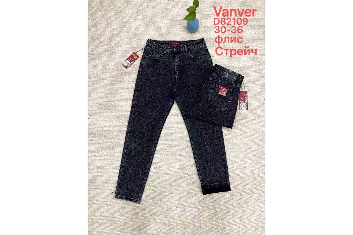 Фото Джинси жіночі VANVER JEANS 82109 НА ФЛІСІ from official site OSKAR™