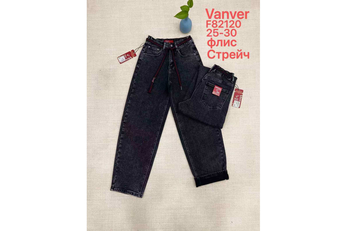 Фото Джинси жіночі VANVER JEANS 82120 НА ФЛІСІ from official site OSKAR™