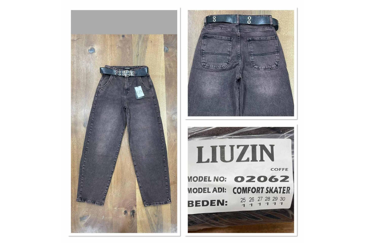 Фото Джинсы женские LIUZIN JEANS 2062 SKATER from official site OSKAR™