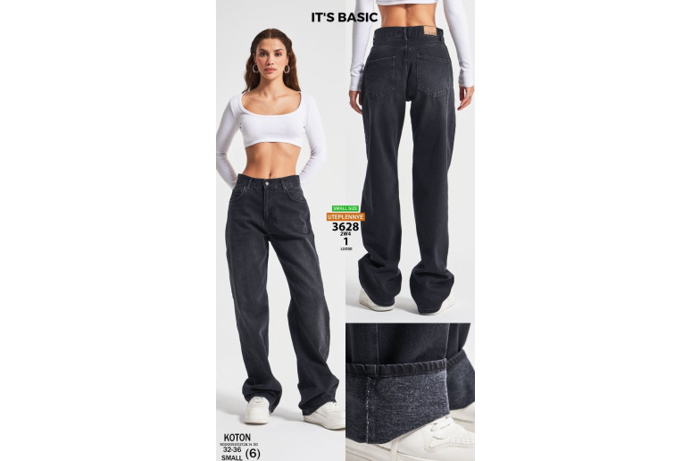 Джинси жіночі IT'S BASIC JEANS 3628 LOOSE НА БАЙЦІ