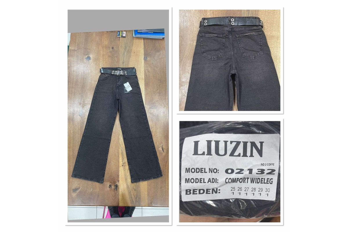 Фото Джинси жіночі LIUZIN JEANS 02132-3 WIDE LEG from official site OSKAR™