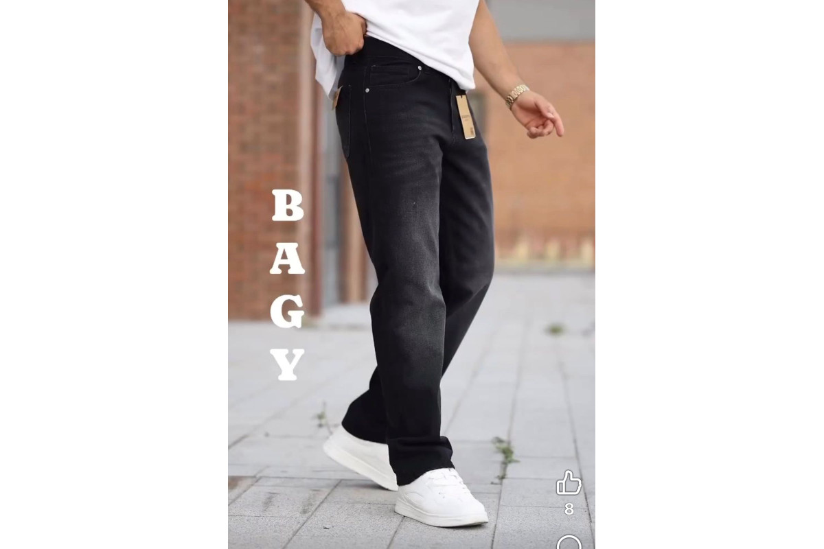 Фото Джинси чоловічі ACADEMY JEANS BAGY 1002 SIYAN KIMYA from official site OSKAR™