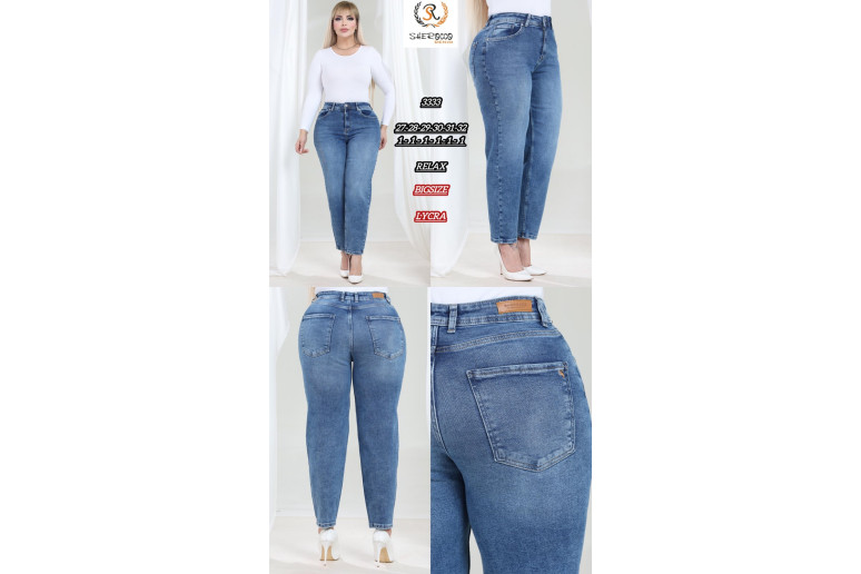 Джинси жіночі SHEROCCO JEANS 3333 RELAX MOM