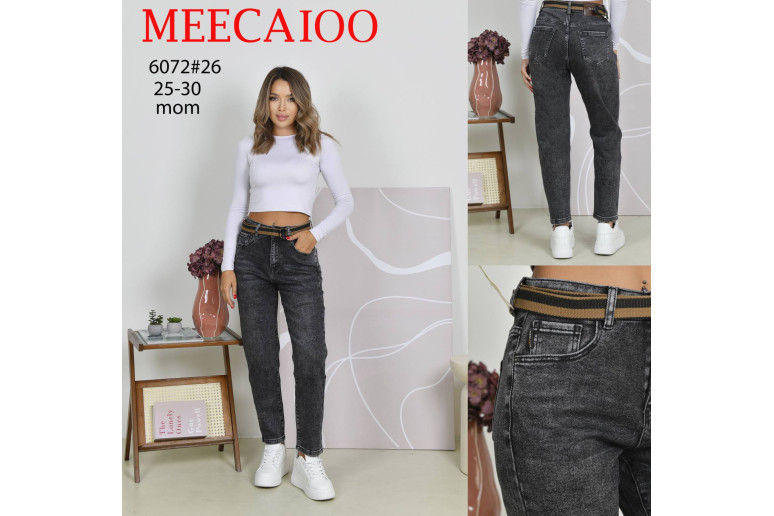 Джинсы женские MEECALOO JEANS 6072 МОМ