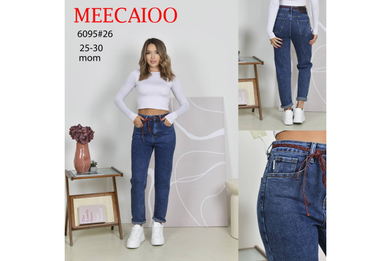 Джинси жіночі MEECALOO JEANS 6095 МОМ