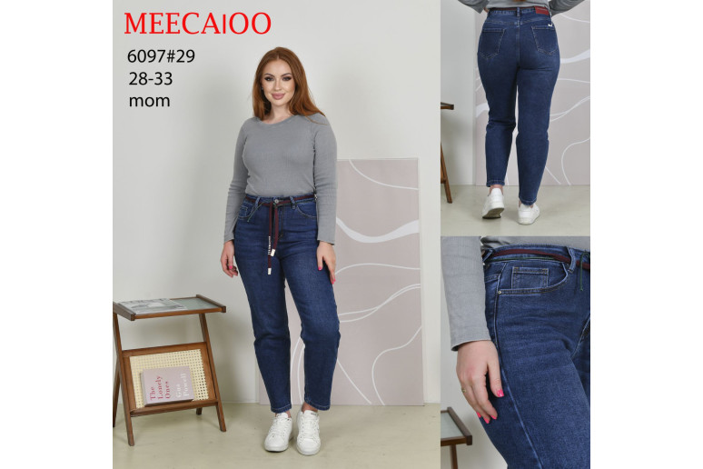 Джинси жіночі MEECALOO JEANS 6097 МОМ