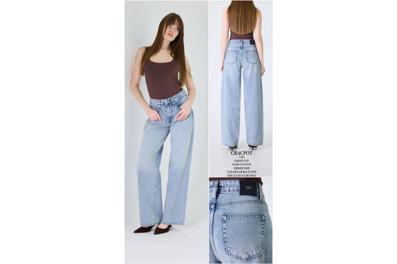 Джинсы женские CRACPOT JEANS 1581 DADY