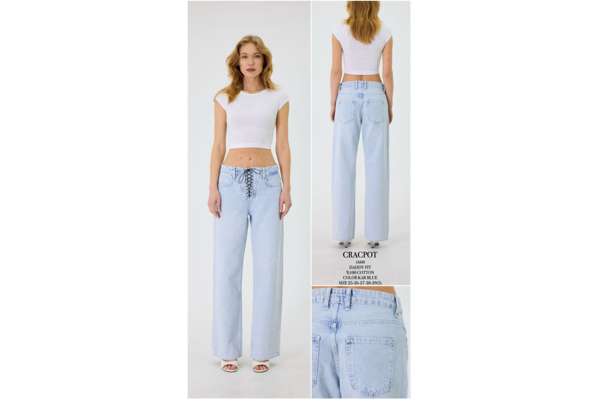 Фото Джинсы женские CRACPOT JEANS 1600 DADY from official site OSKAR™