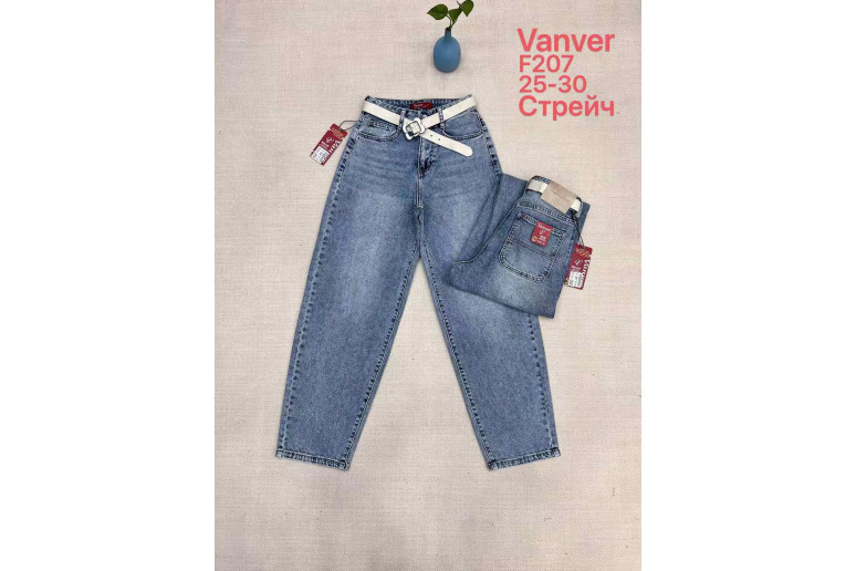 Джинсы женские VANVER JEANS 207 BAGGY