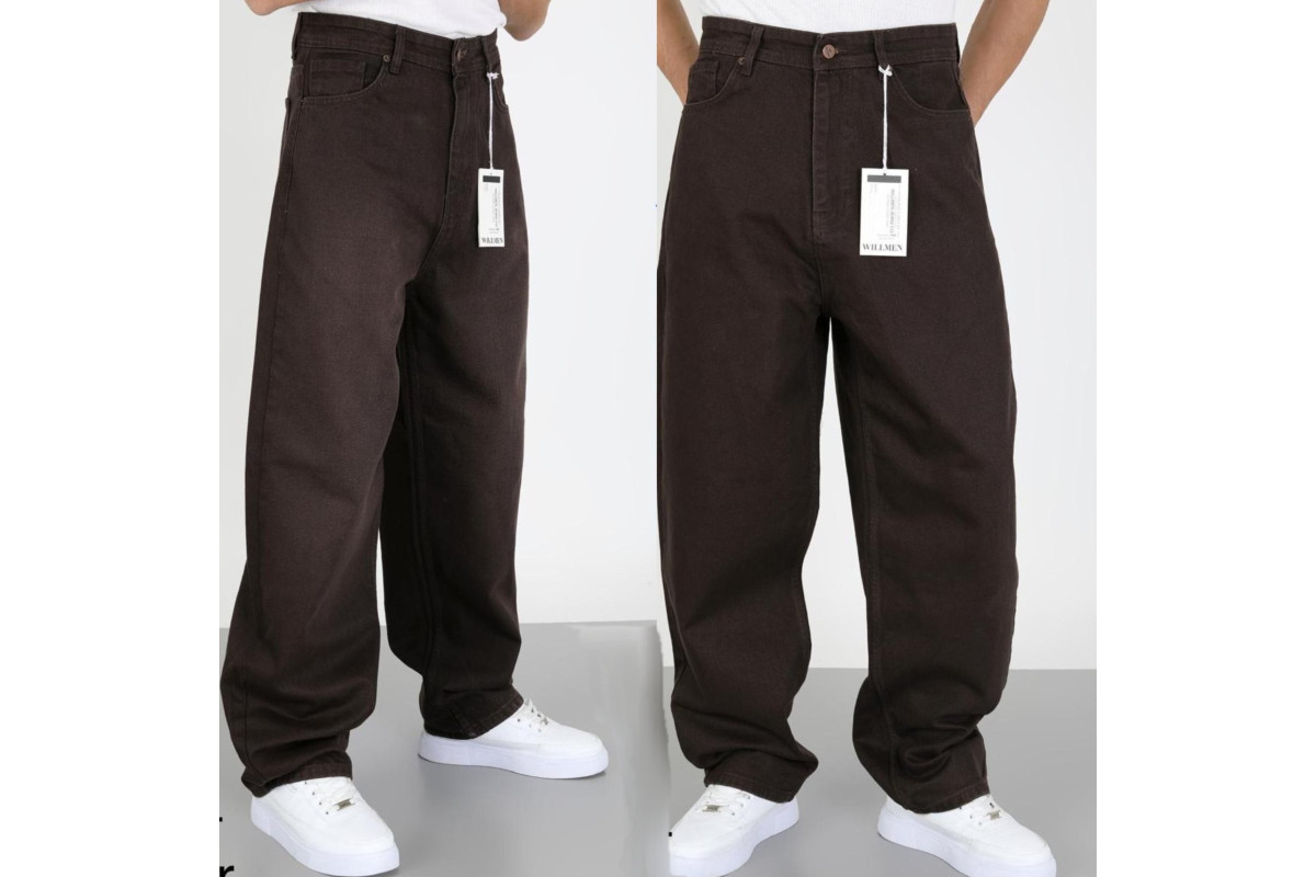 Фото Джинсы мужские WILLMEN JEANS SKATER 4009 КОФЕ from official site OSKAR™