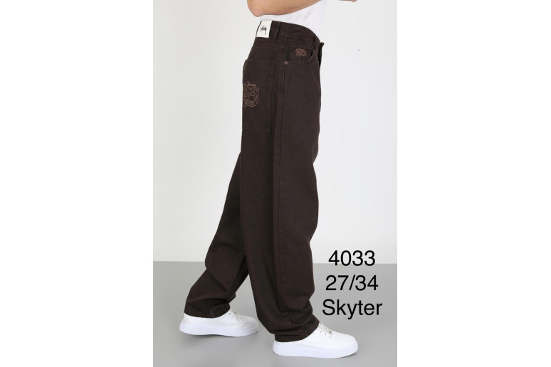 Джинсы мужские WILLMEN JEANS SKATER 4033 КОФЕ