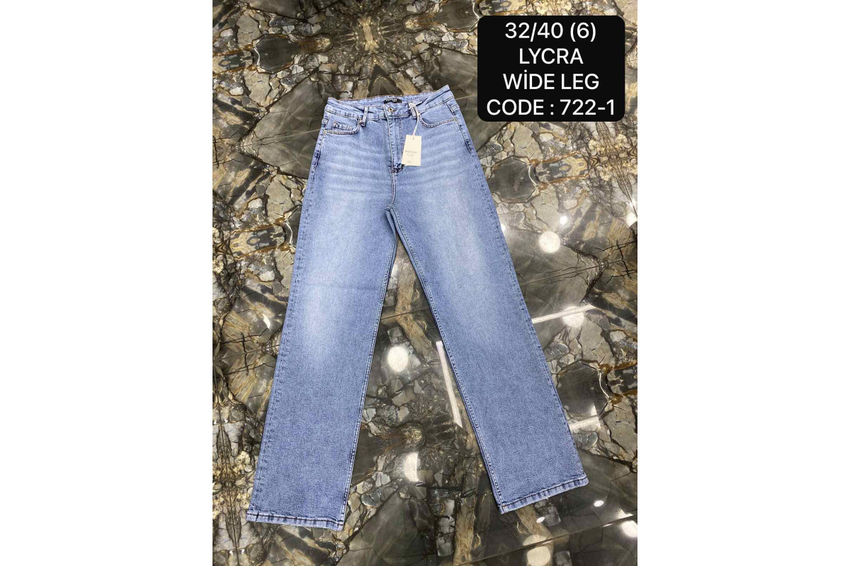 Фото Джинсы женские DEKPLOY JEANS 722-1 WIDE LEG from official site OSKAR™