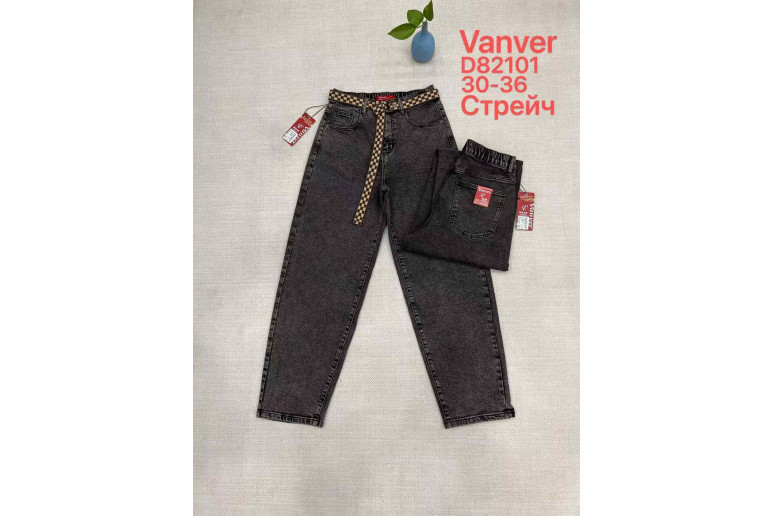 Джинси жіночі VANVER JEANS 82101 BAGGY