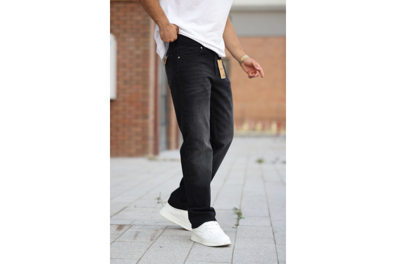 Джинси чоловічі ACADEMY JEANS BAGY 1002 SIYAH  KIMYA