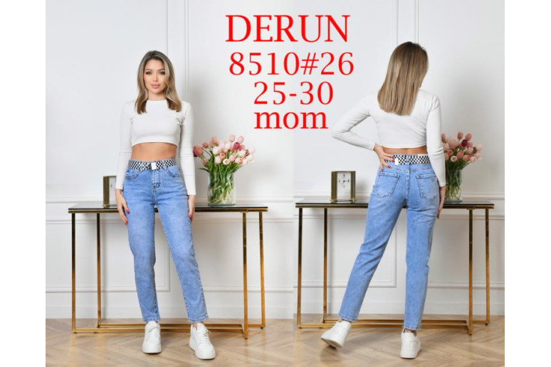 Джинсы женские DERUN JEANS 8510 MOM