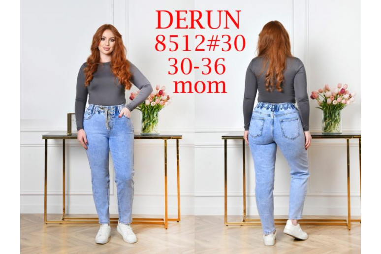 Джинсы женские DERUN JEANS 8512 MOM