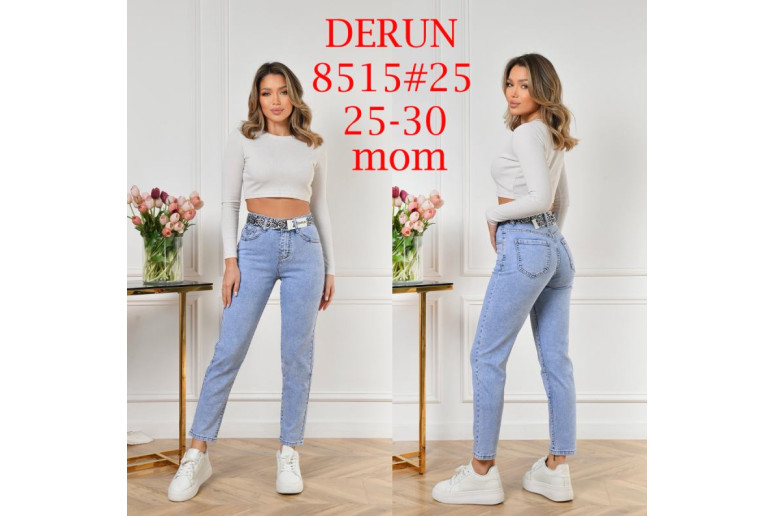 Джинсы женские DERUN JEANS 8515 MOM