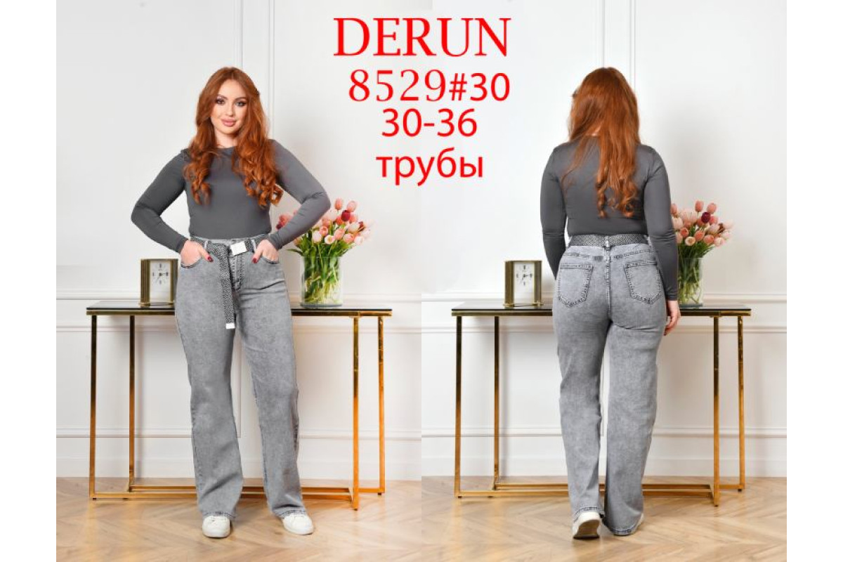 Фото Джинсы женские DERUN JEANS 8529 ТРУБЫ from official site OSKAR™