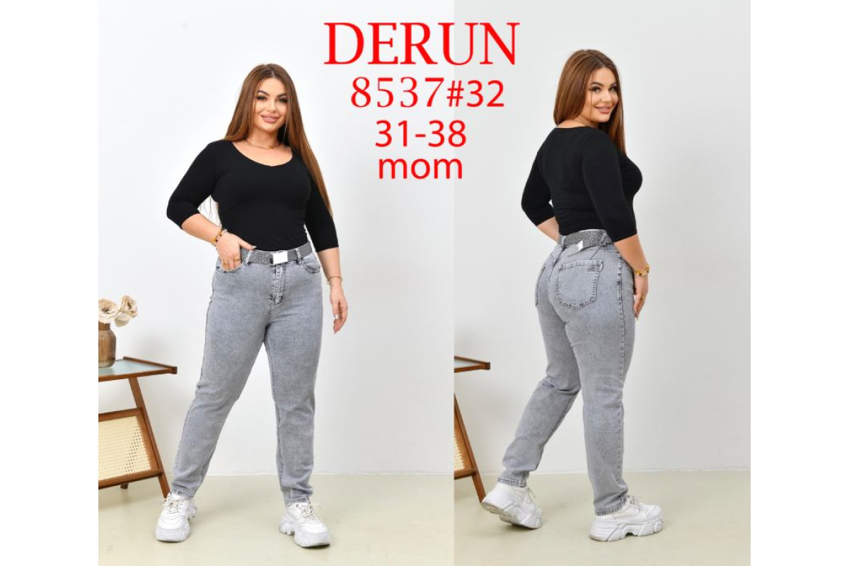 Фото Джинсы женские DERUN JEANS 8537 MOM from official site OSKAR™