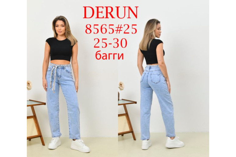 Джинси жіночі DERUN JEANS 8565 BAGGY