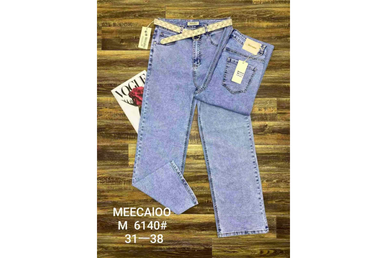 Джинси жіночі MEECALOO JEANS 6140 ТРУБИ