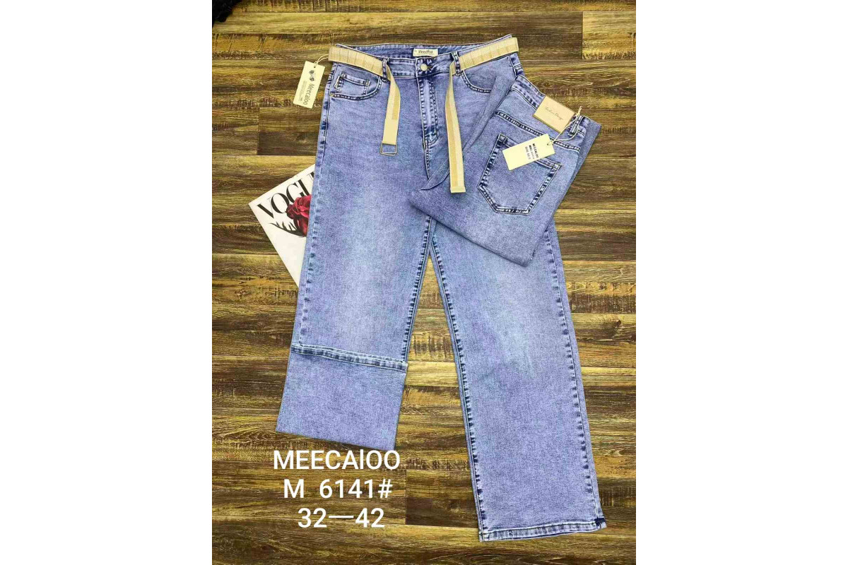 Фото Джинсы женские MEECALOO JEANS 6141 ТРУБЫ from official site OSKAR™