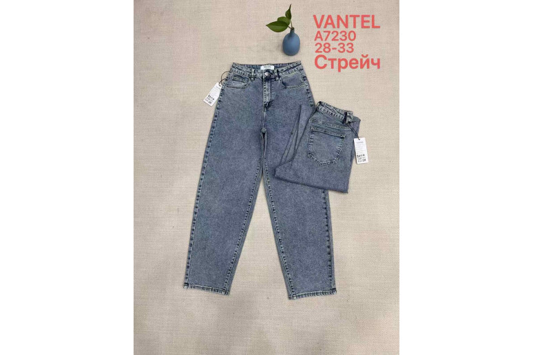 Джинсы женские VANTEL JEANS 7230 BAGGY