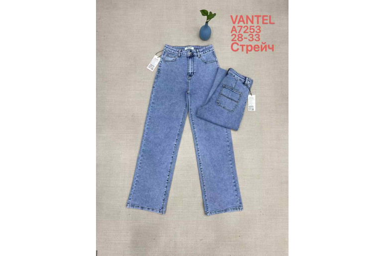 Джинси жіночі VANTEL JEANS 7253 ТРУБИ