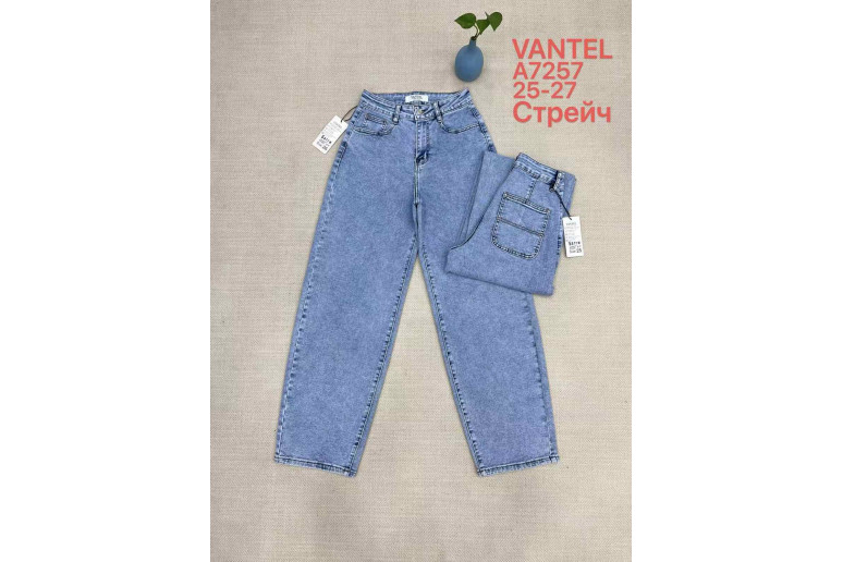 Джинси жіночі VANTEL JEANS 7257 BAGGY