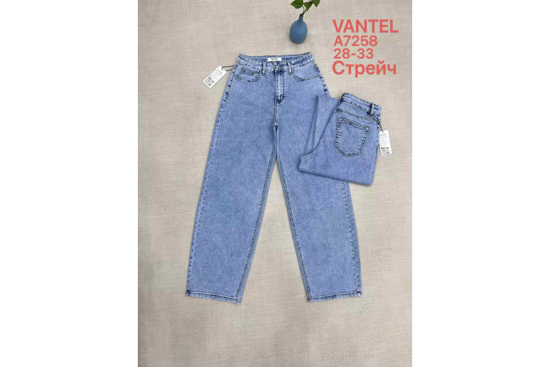 Джинсы женские VANTEL JEANS 7258 BAGGY