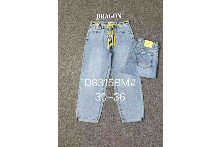 Джинсы женские DRAGON JEANS 8315 BAGGY